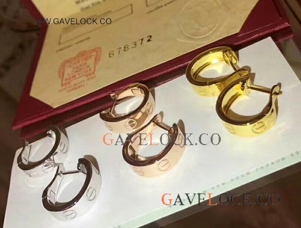 Replica Cartier LOVE Earring B8022500 - Choose Colors